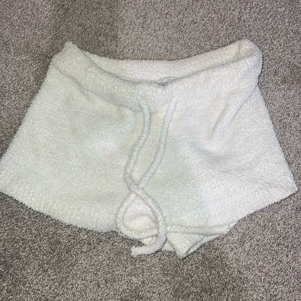 Fuzzy shorts